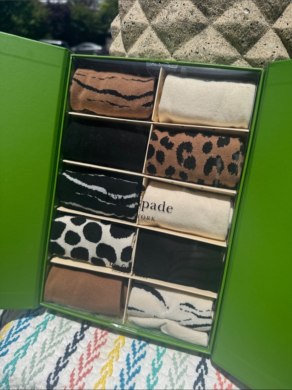 Kate Spade Gift Box of 10 Women’s Socks - Picture 4 of 6